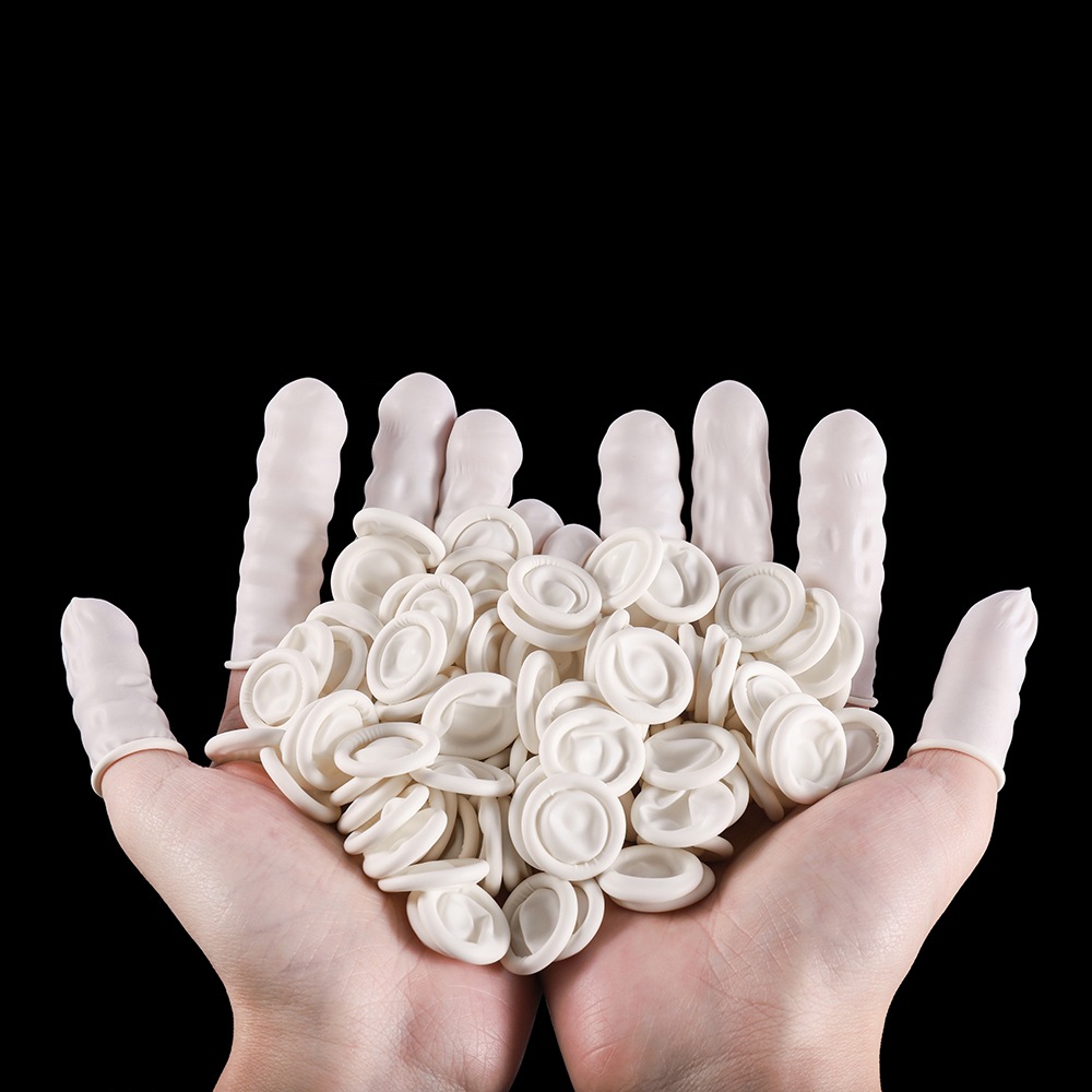 Disposable Gloves Nitrile - 50/100 шт. белые одноразовые защитные перчатки