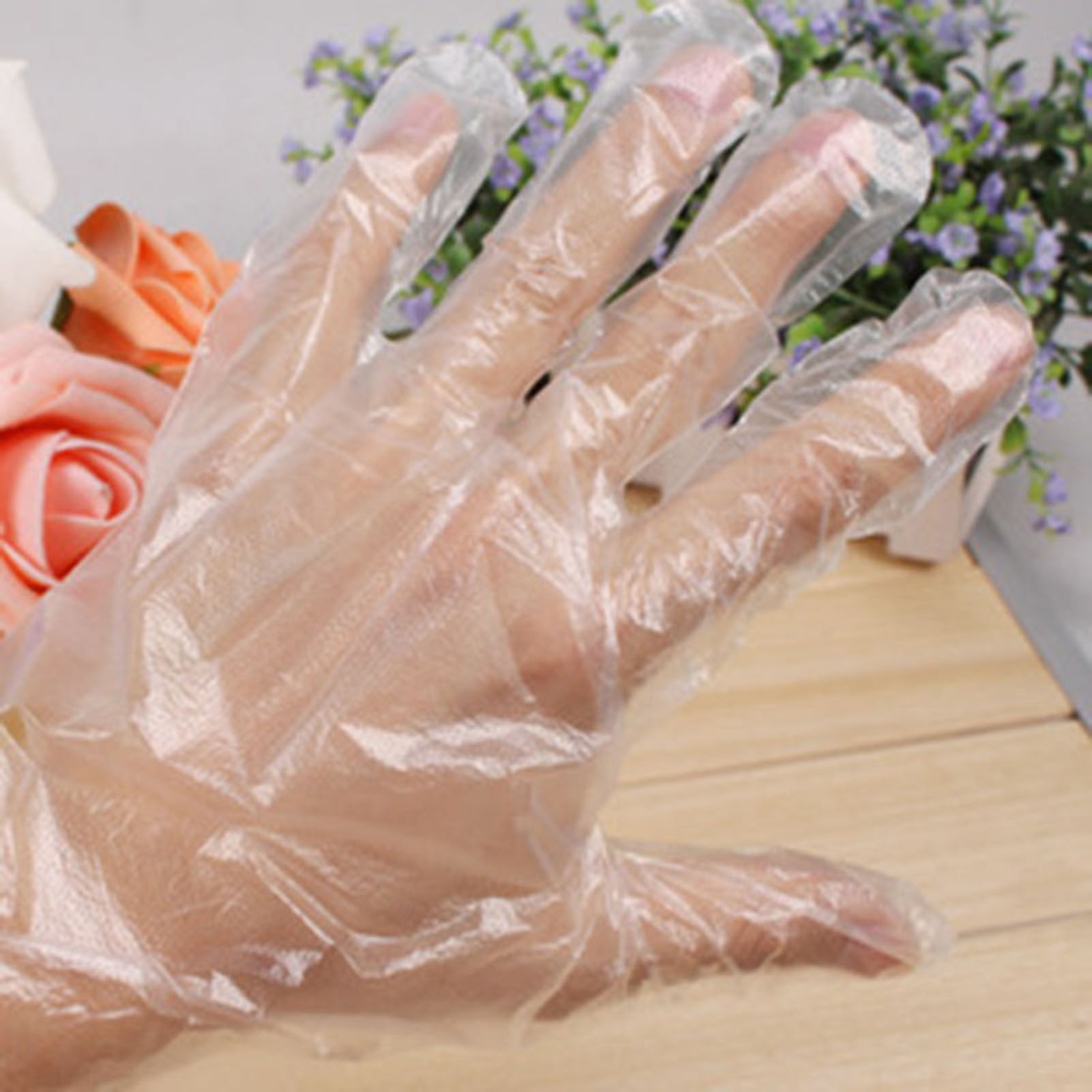 Disposable Gloves Nitrile - Оптовая продажа, 100 шт., пластиковые одноразовые