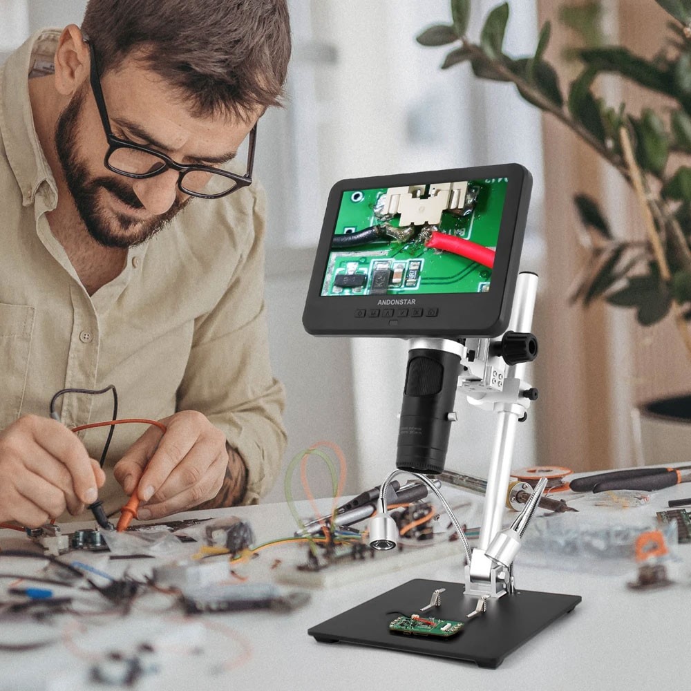 Digital Microscope - Цифровой тринокулярный микроскоп Andonstar AD249S-M с