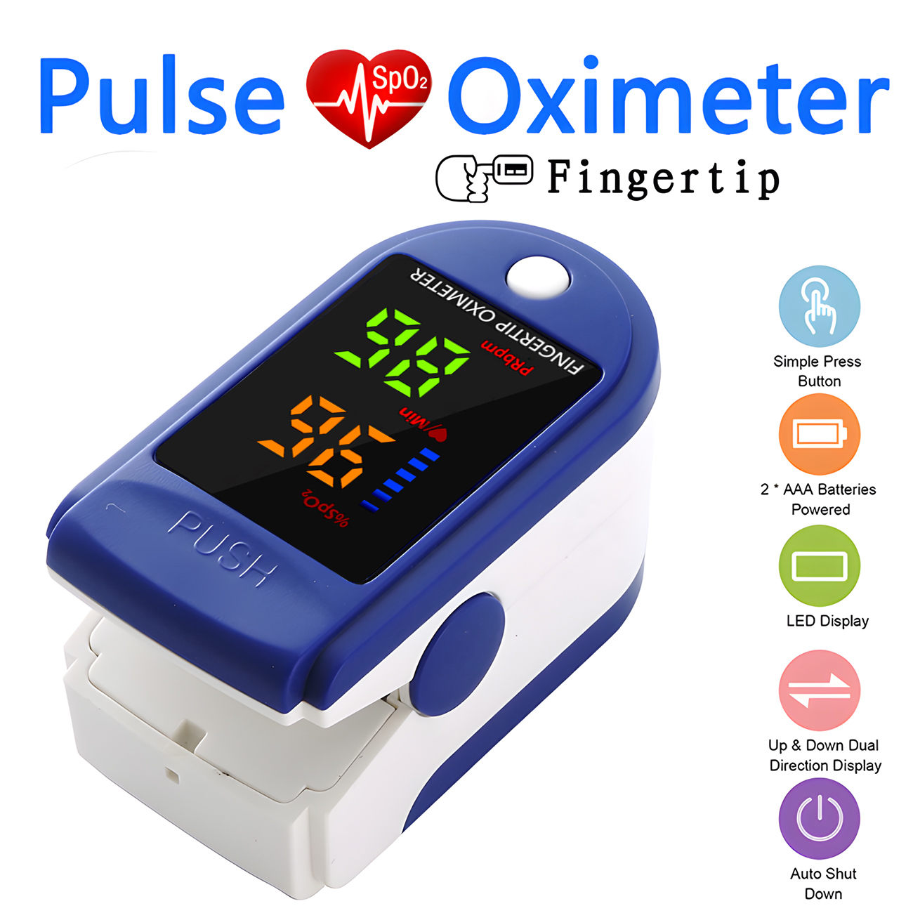 Новый бытовой инфракрасный тер – обзор и цена Pulse Oximeter