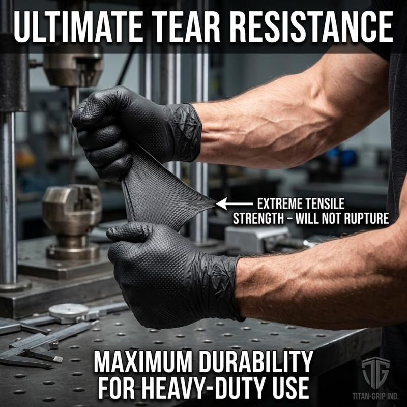 Прочные черные промышленные ни – обзор и цена Disposable Gloves Nitrile