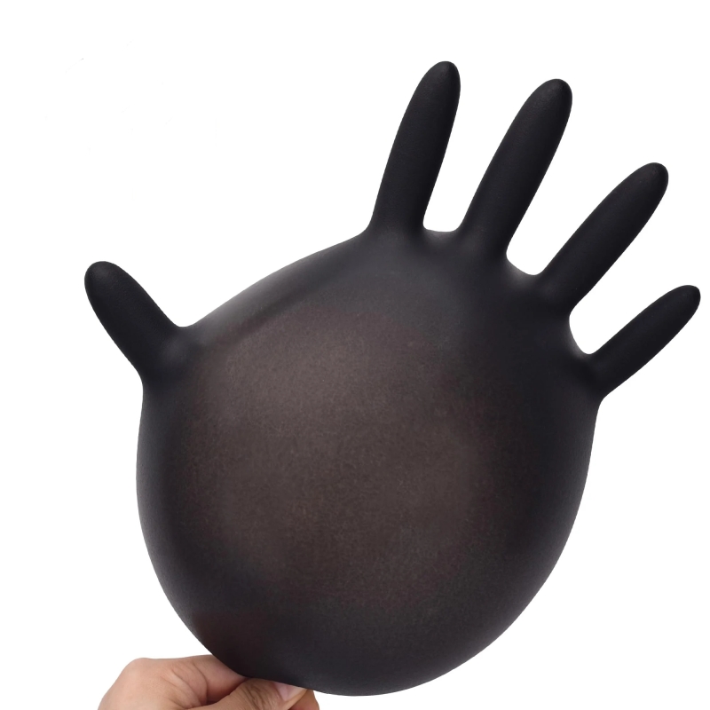 20 шт. черные одноразовые нитр – обзор и цена Disposable Gloves Nitrile