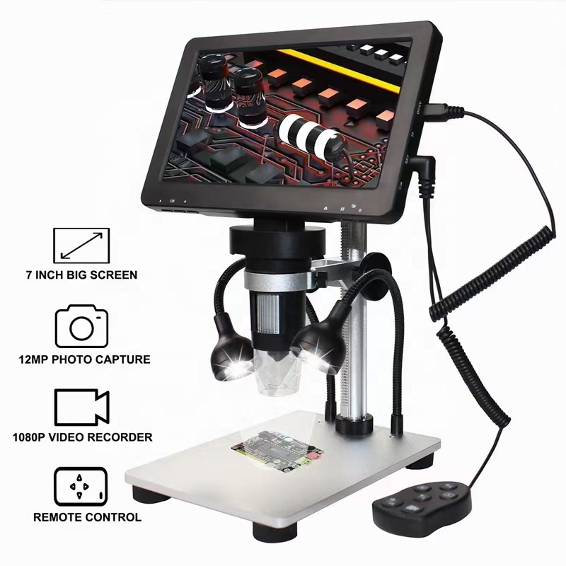 7-дюймовый цифровой микроскоп  – обзор и цена Digital Microscope