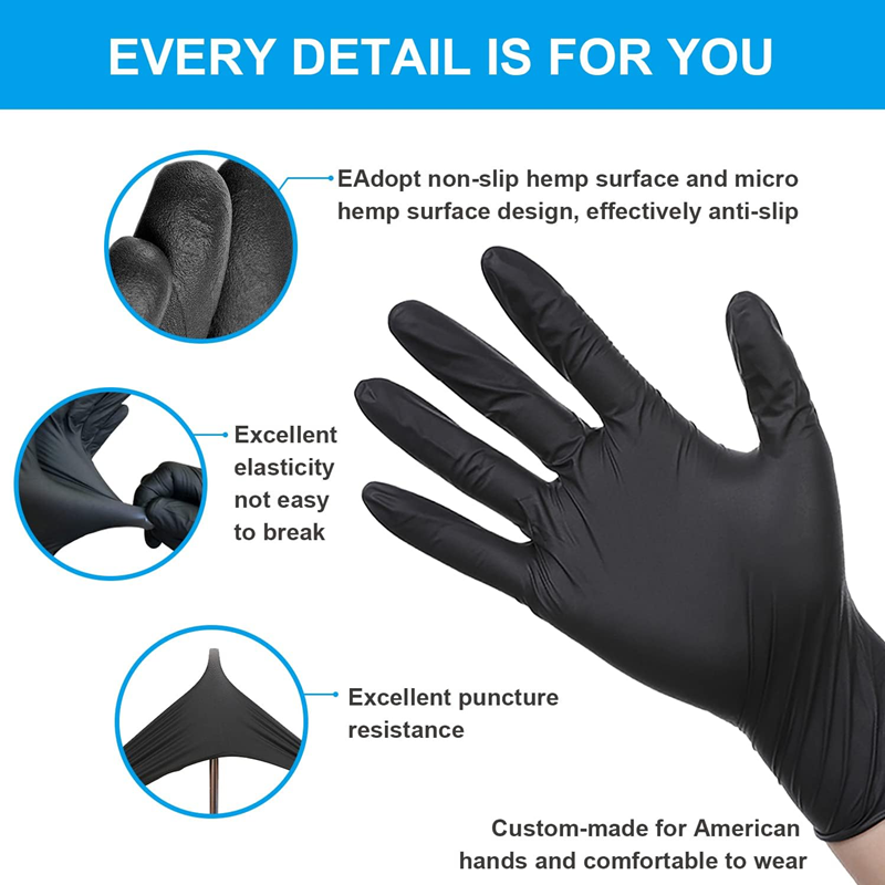 20/50/100 шт. одноразовые нитр – обзор и цена Disposable Gloves Nitrile