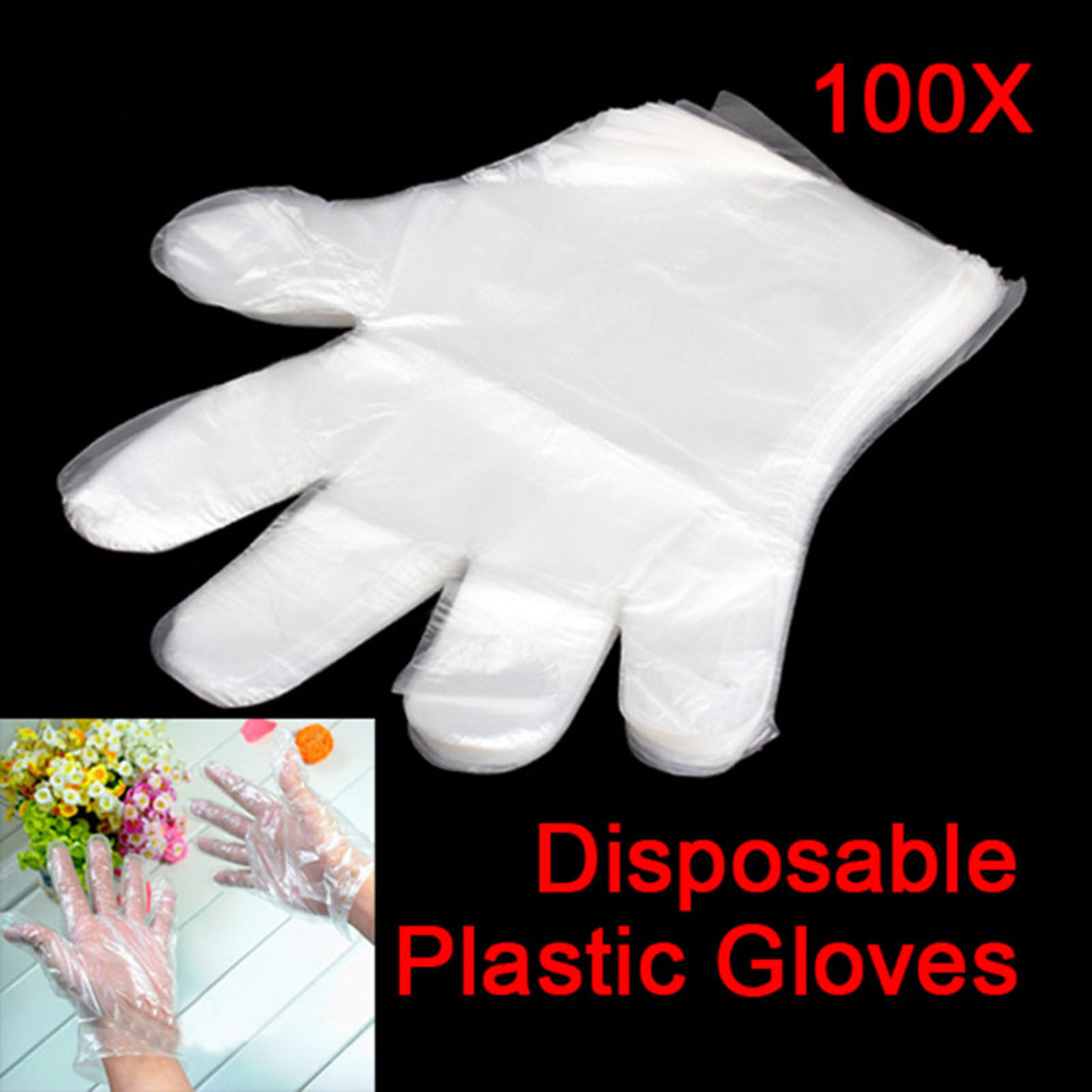 Оптовая продажа, 100 шт., плас – обзор и цена Disposable Gloves Nitrile
