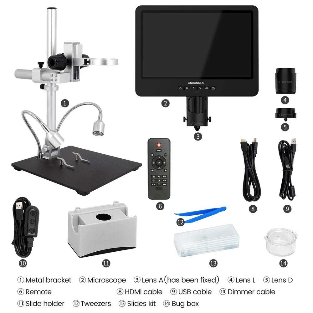 Цифровой тринокулярный микроск – обзор и цена Digital Microscope