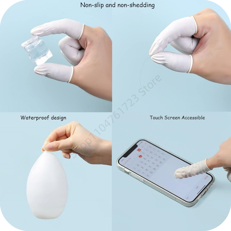100 шт. одноразовых резиновых  – обзор и цена Disposable Gloves Nitrile
